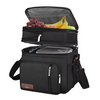 Lunch bag -2 compartments, Insulated & portable